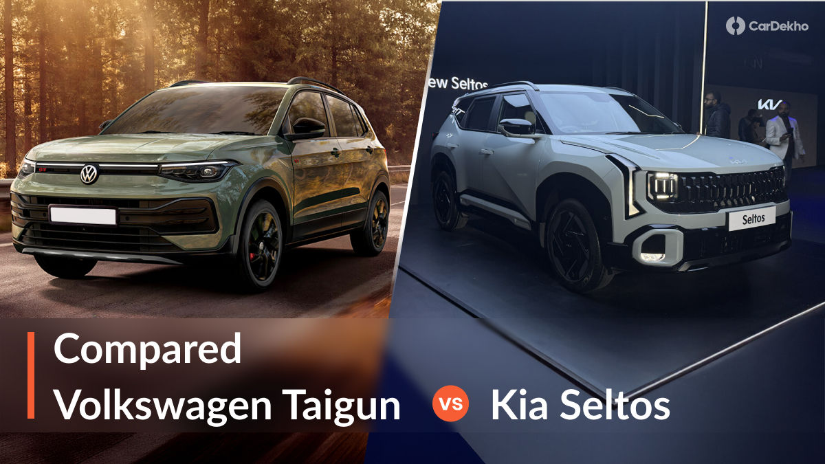 Volkswagen Taigun Vs Kia Seltos Volkswagen Taigun Vs Kia Seltos