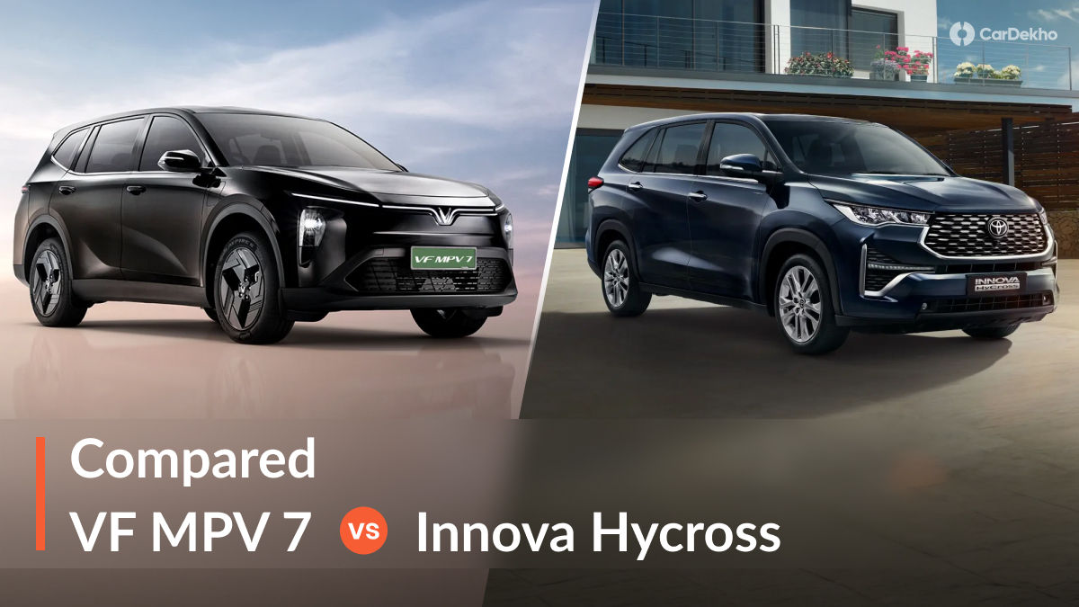 VinFast VF MPV 7 Vs Toyota Innova Hycross VinFast VF MPV 7 Vs Toyota Innova Hycross