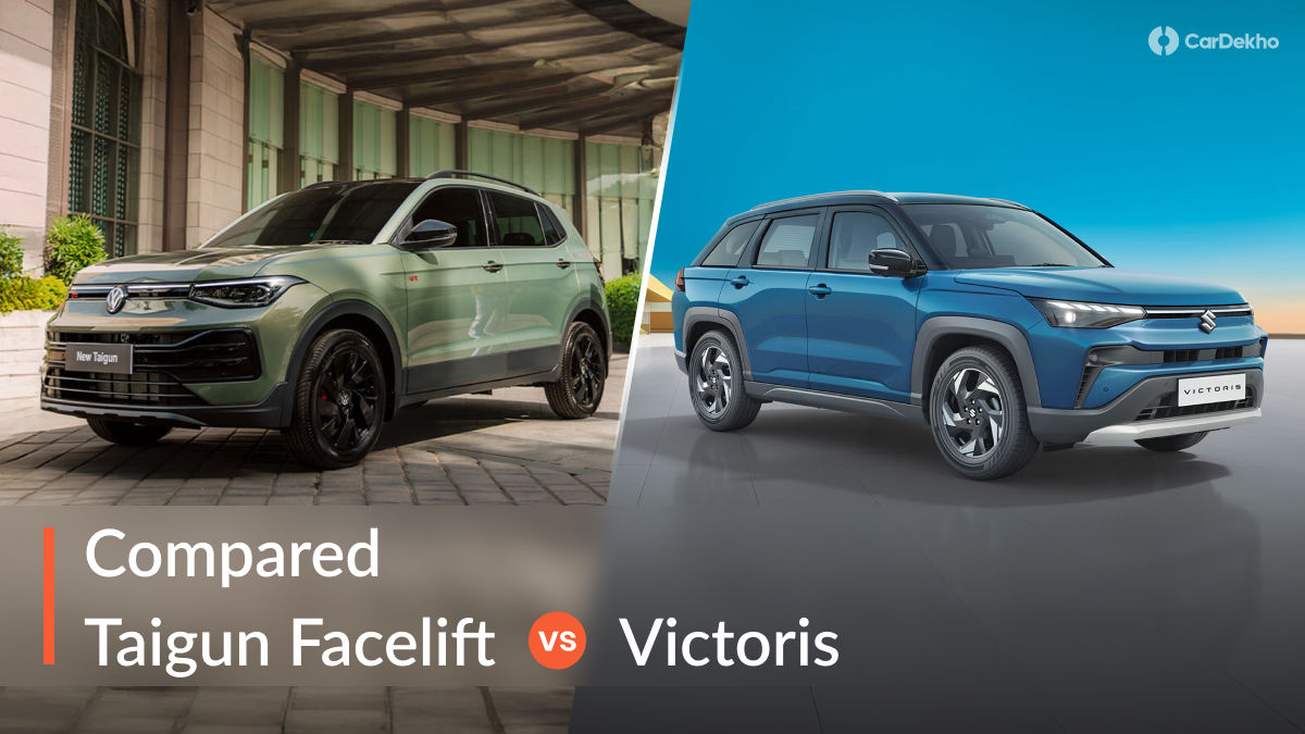VW Taigun Facelift vs Maruti Victoris