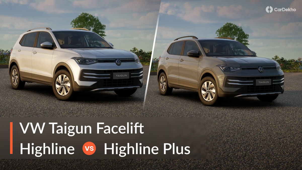 Volkswagen Taigun Highline Vs Highline Plus
