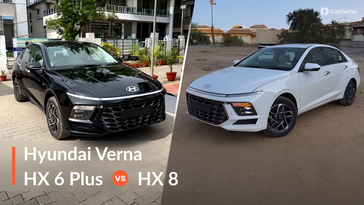 Hyundai Verna HX 6 Plus Vs HX 8