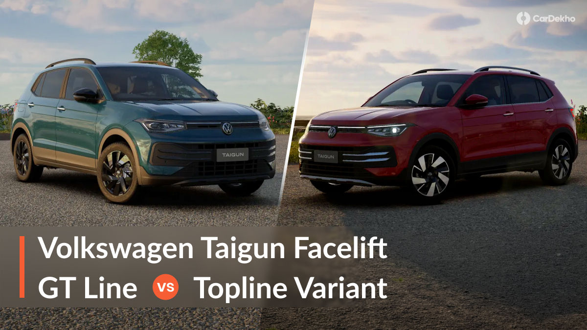 Volkswagen Taigun GT Line Vs Topline