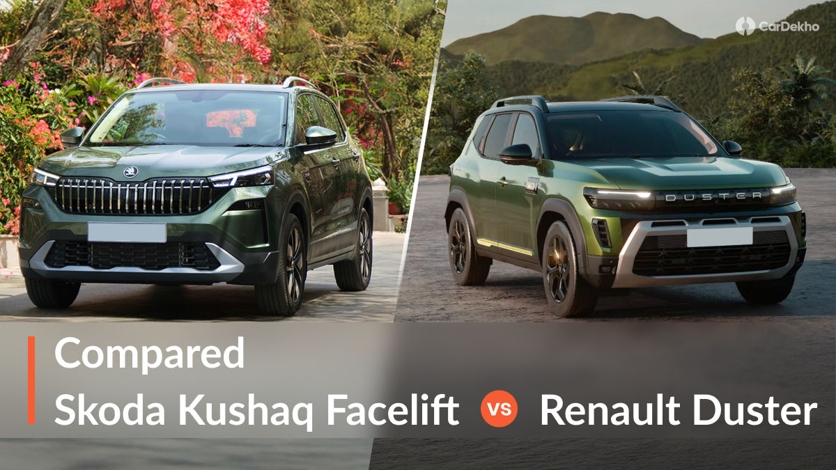 Skoda Kushaq vs Renault Duster