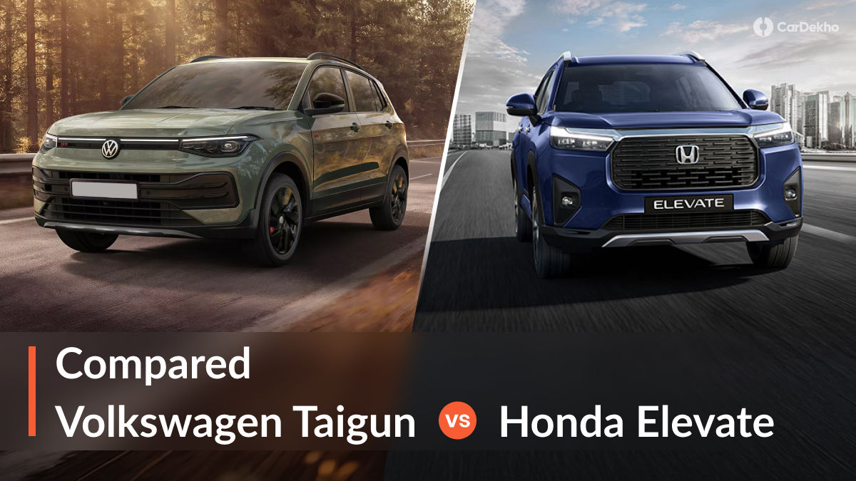 VW Taigun vs Honda Elevate