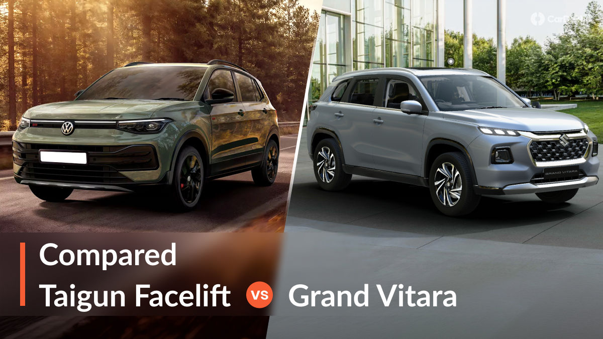 Volkswagen Taigun Vs Maruti Grand Vitara