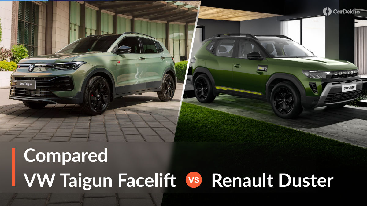 Volkswagen Taigun VS Renault Duster Volkswagen Taigun VS Renault Duster