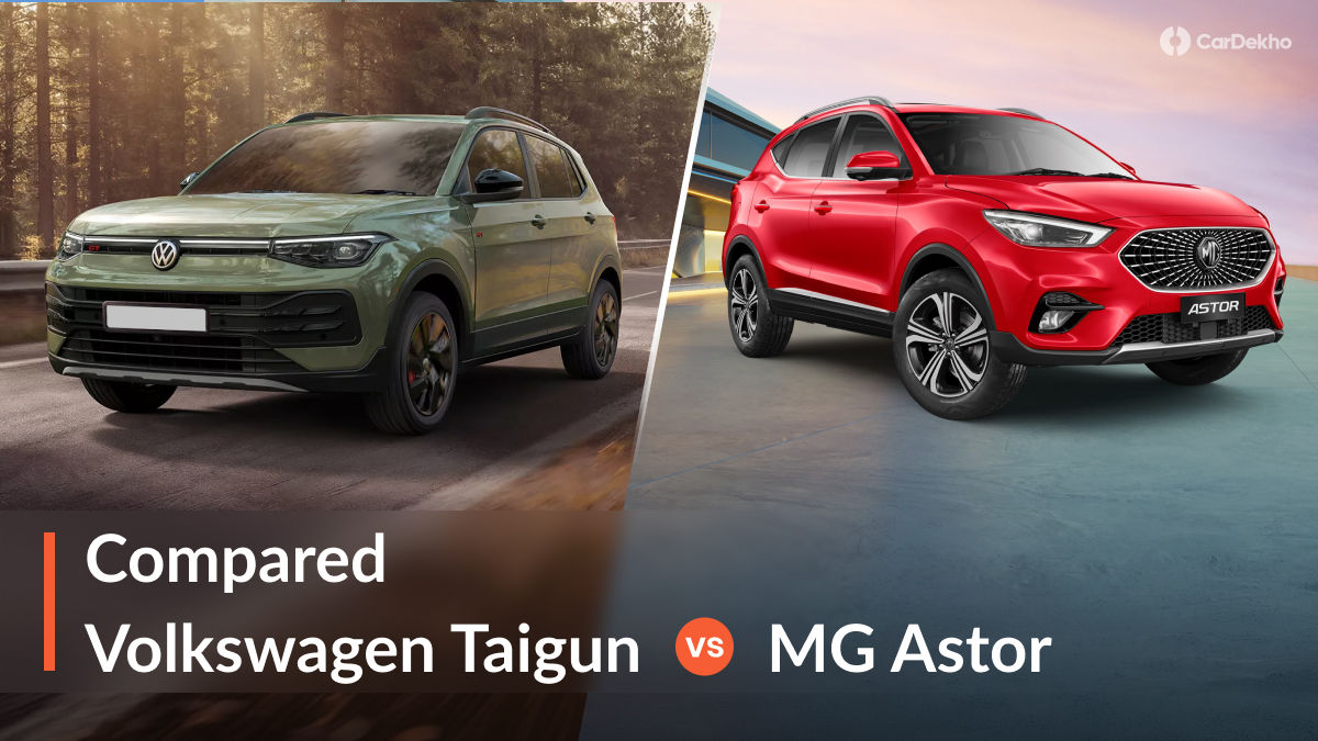 VW Taigun vs MG Astor