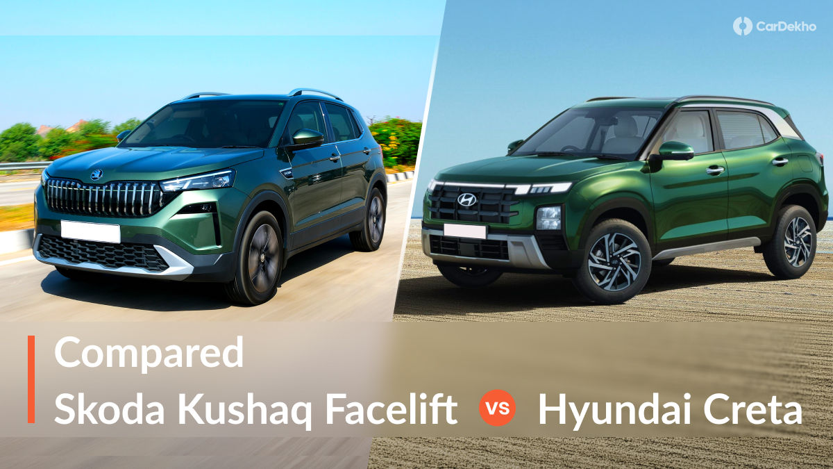 Skoda Kushaq Vs Hyundai Creta