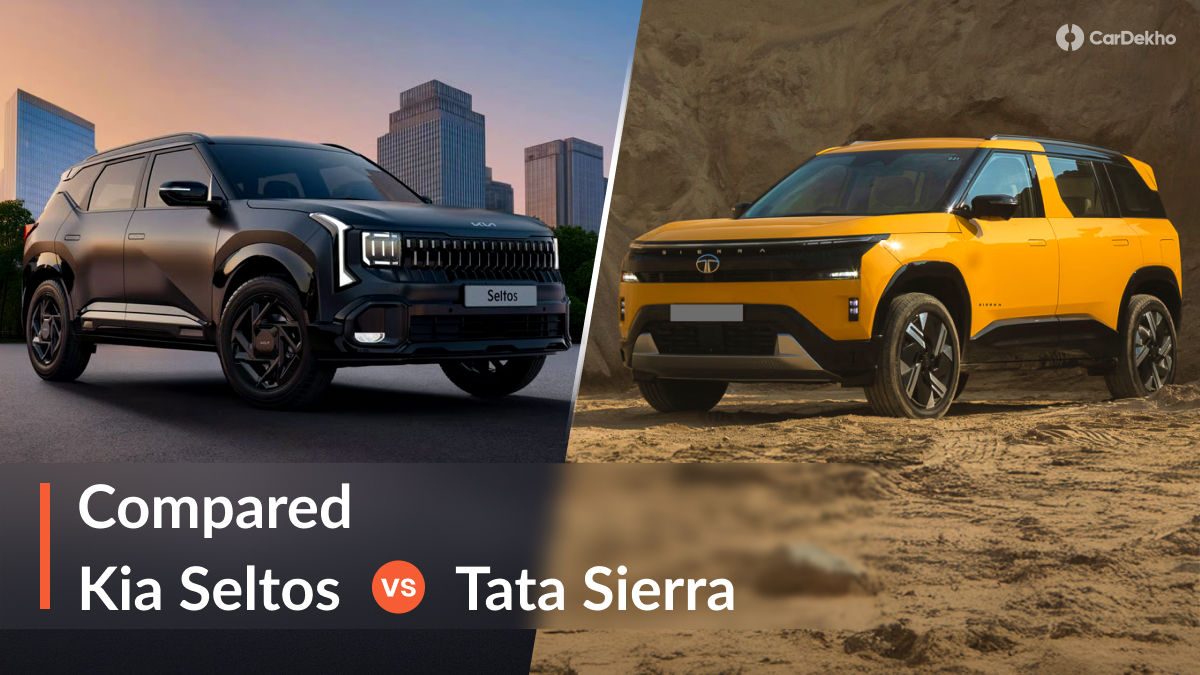 Kia Seltos vs Tata Sierra