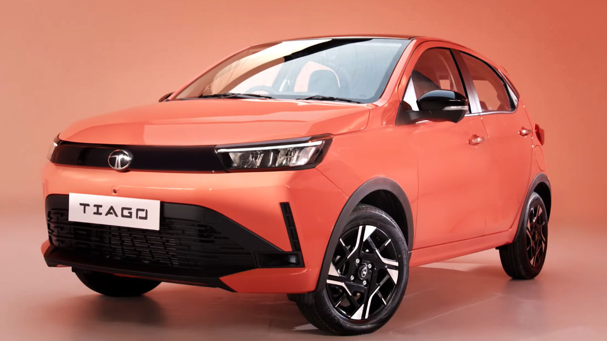 2026 Tata Tiago & Tiago EV Facelift Revealed: What The Teaser Shows | CarDekho.com