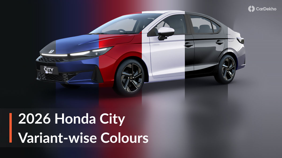 Honda City Colours