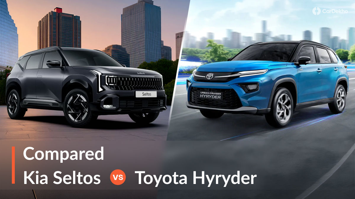 Kia Seltos vs Toyota Hyryder