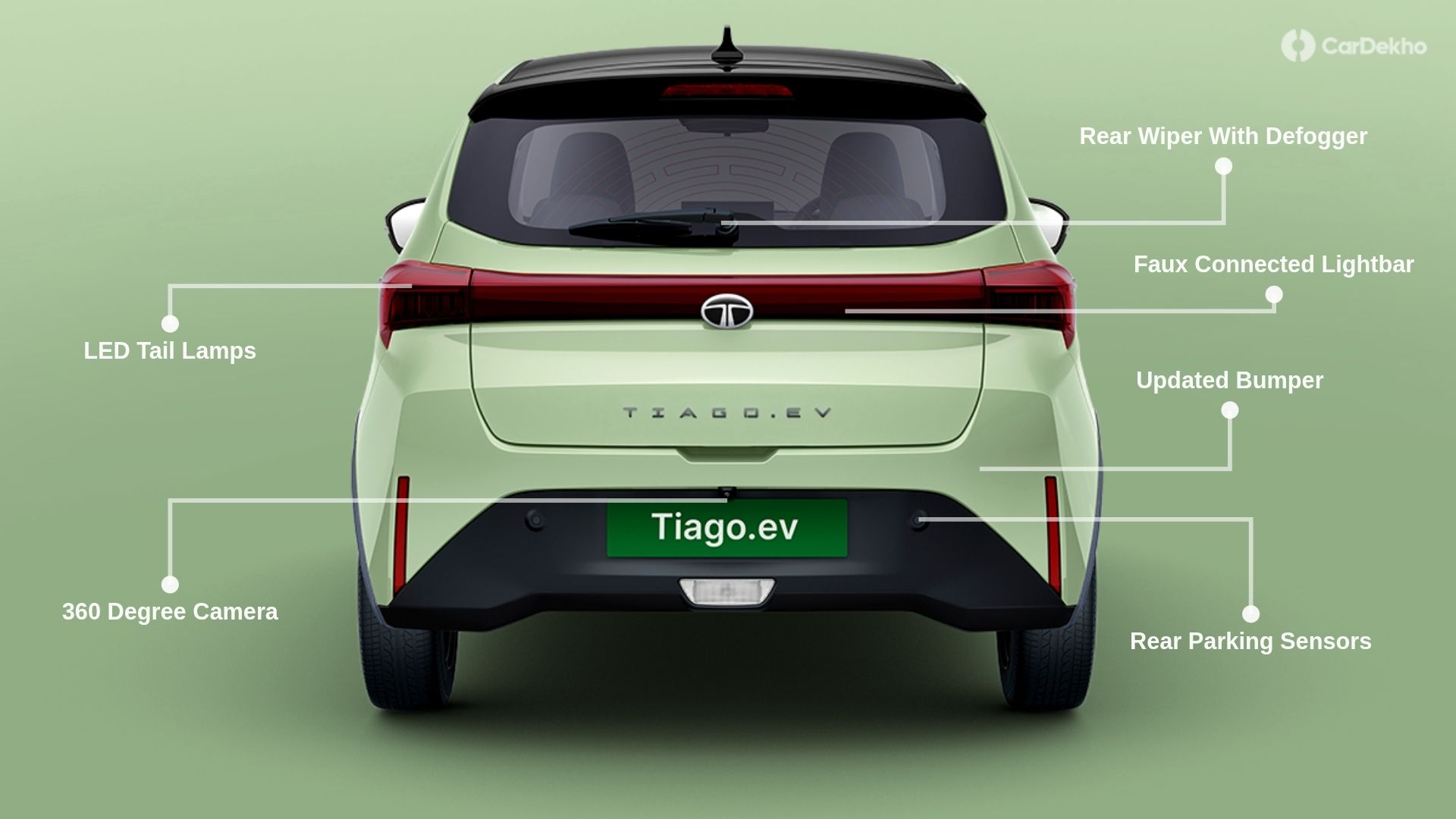 Tata Tiago EV Rear