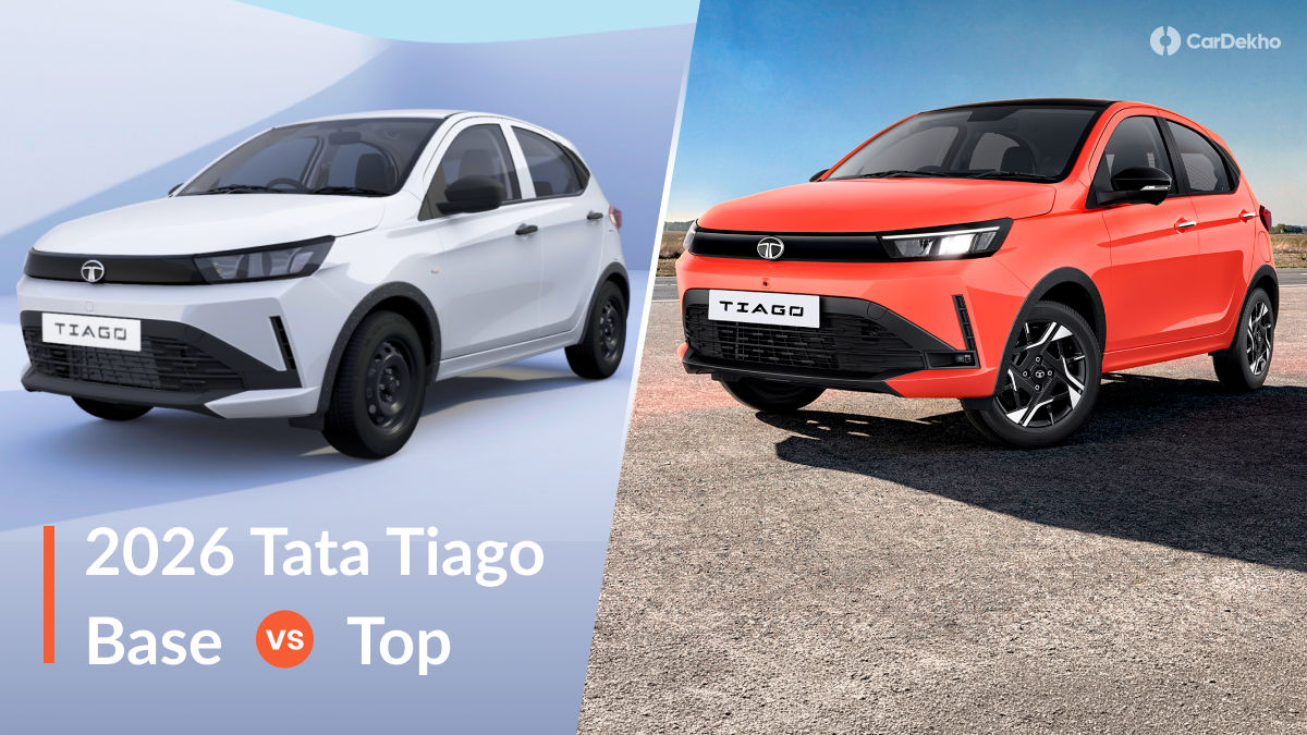 Tata Tiago Base vs Top