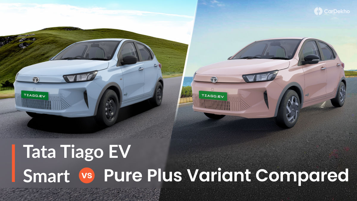 Tiago EV Smart VS Pure Plus