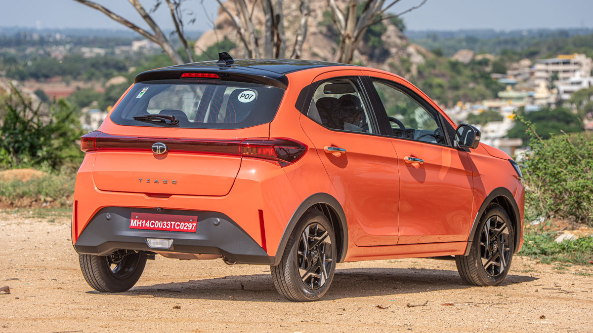 Tata Tiago Rear Right Three Quarter