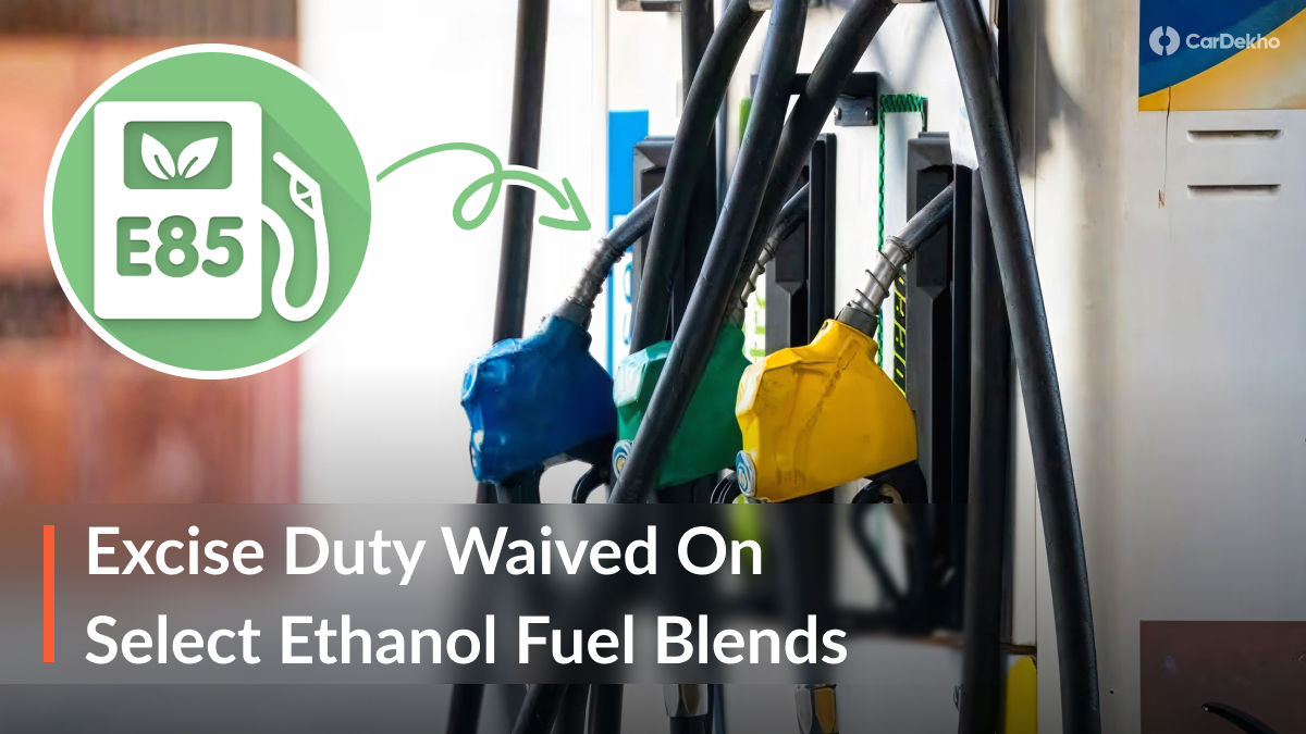 Excise Duty Waived On Ethanol Excise Duty Waived On Ethanol