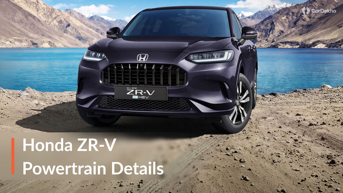 Honda ZR-V Powertrain Explained
