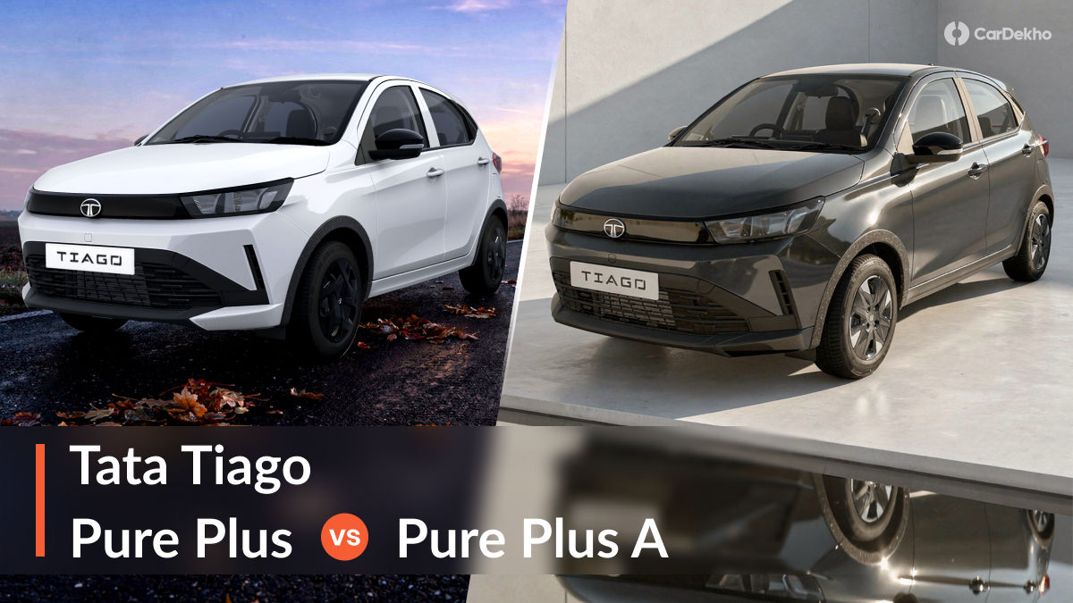 Tata Tiago Pure Plus vs Pure Plus A