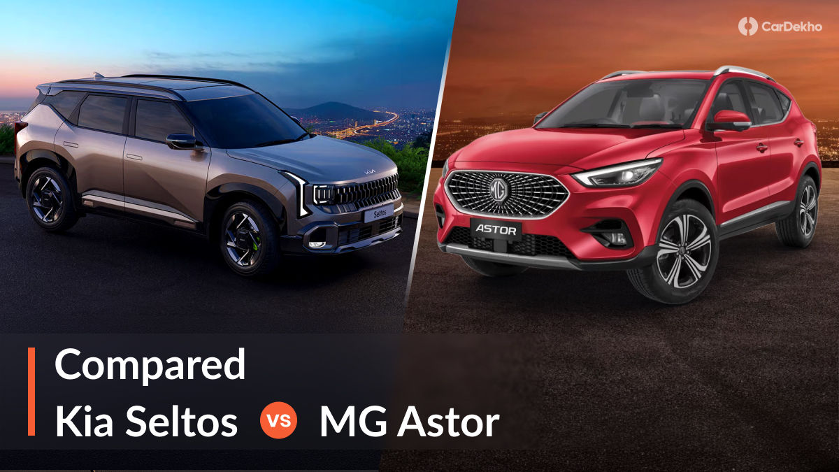 Kia Seltos vs MG Astor