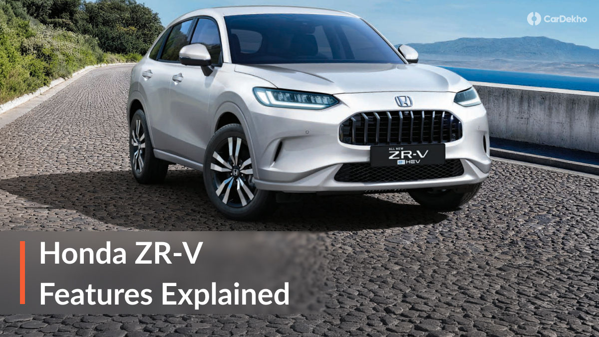 Honda ZR-V Features Explained