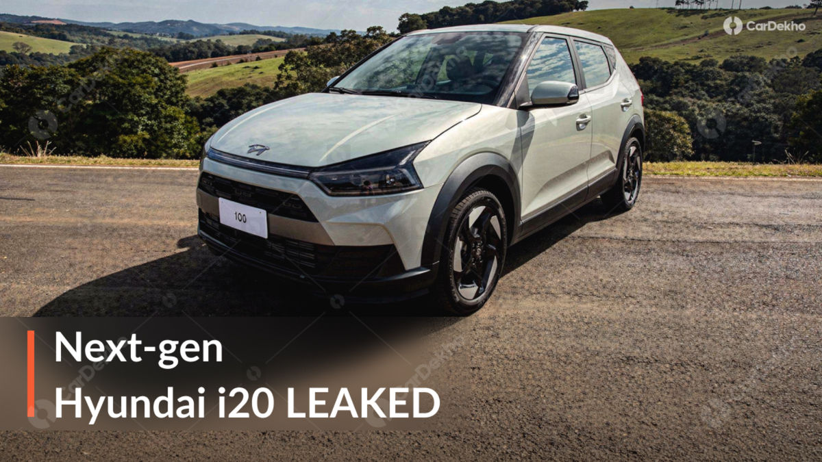 Hyundai i20 Leaked Hyundai i20 Leaked