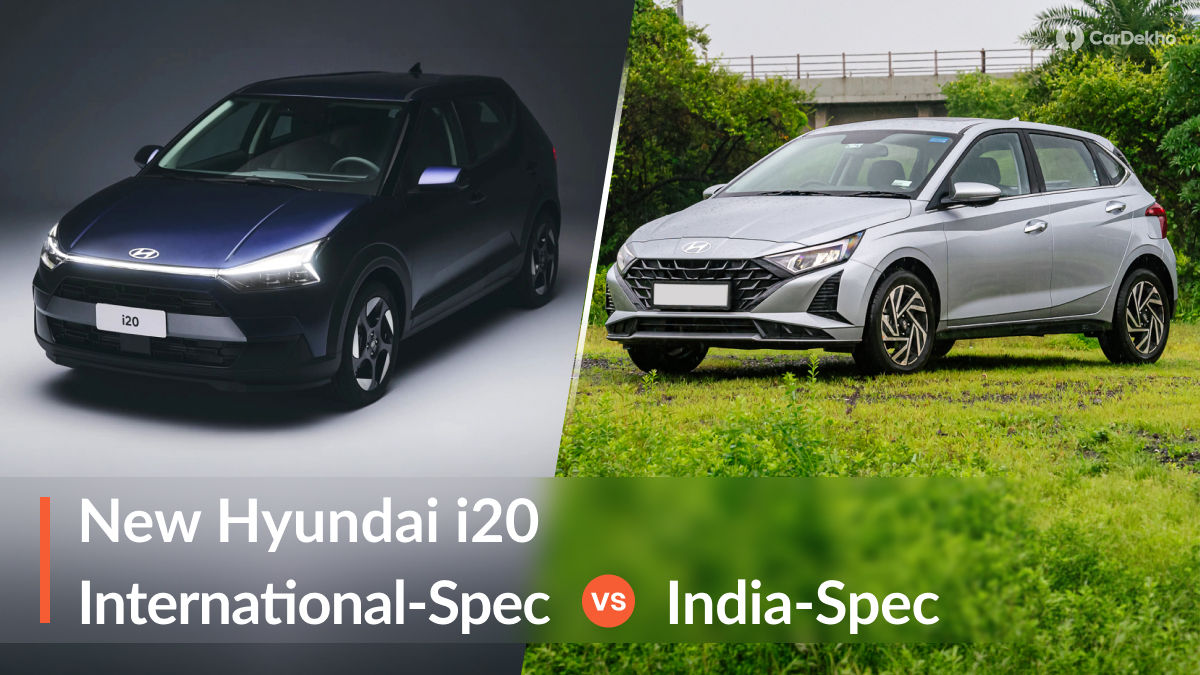 Comparison: Brazil-spec i20 VS India-spec i20