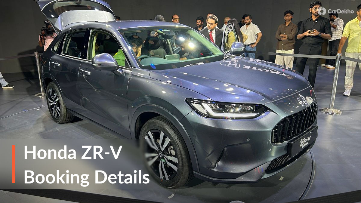 Honda ZR-V Bookings and Delivery Details