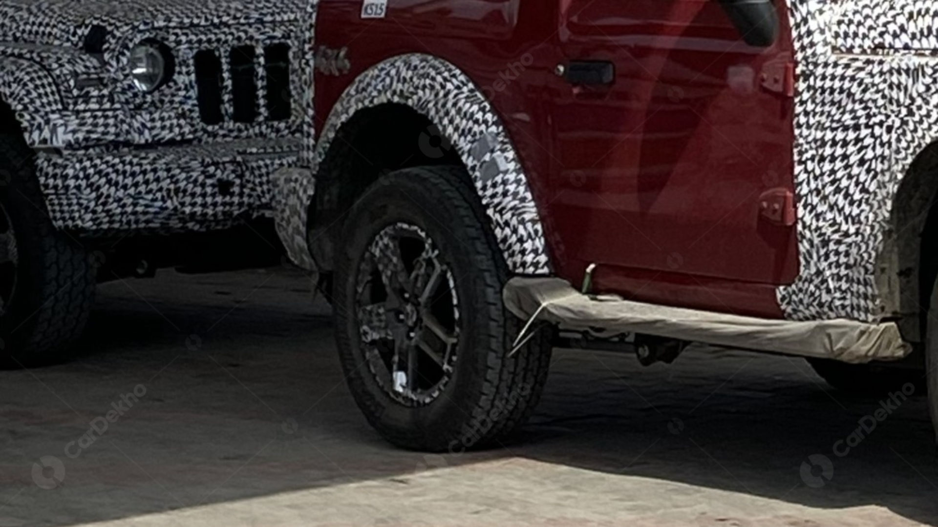 Mahindra Thar Facelift Side