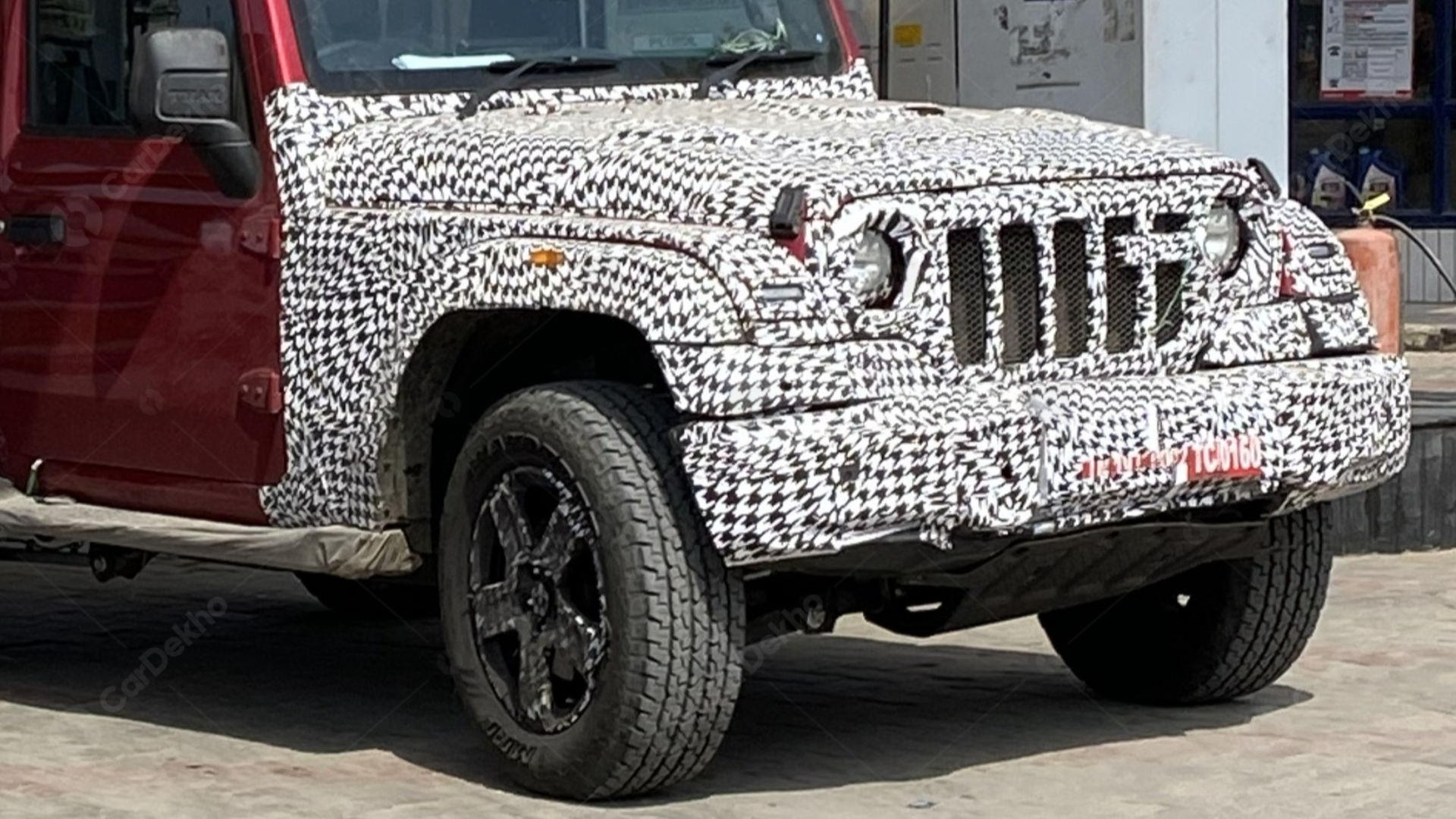 Mahindra Thar Facelift Front Bumper