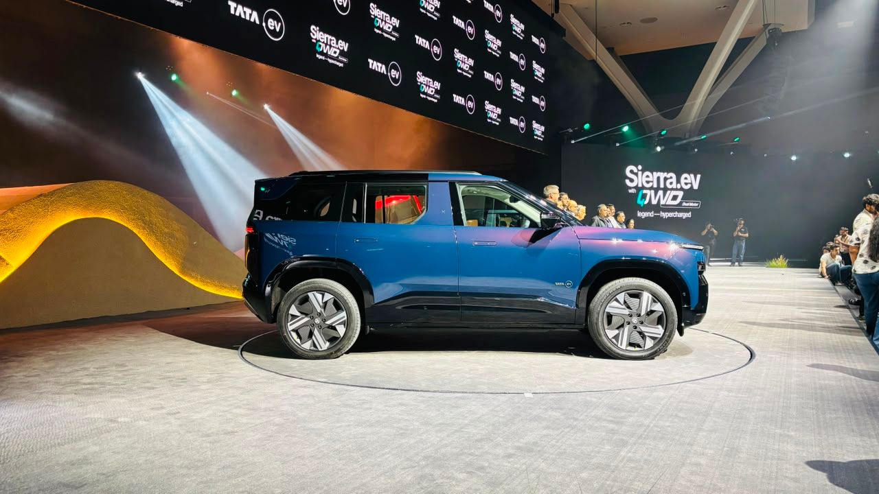 Tata Sierra EV Side