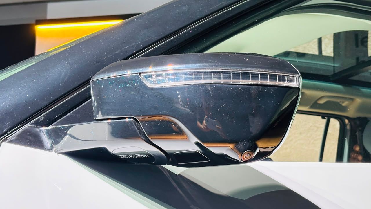 Tata Sierra EV ORVM with LED indicators