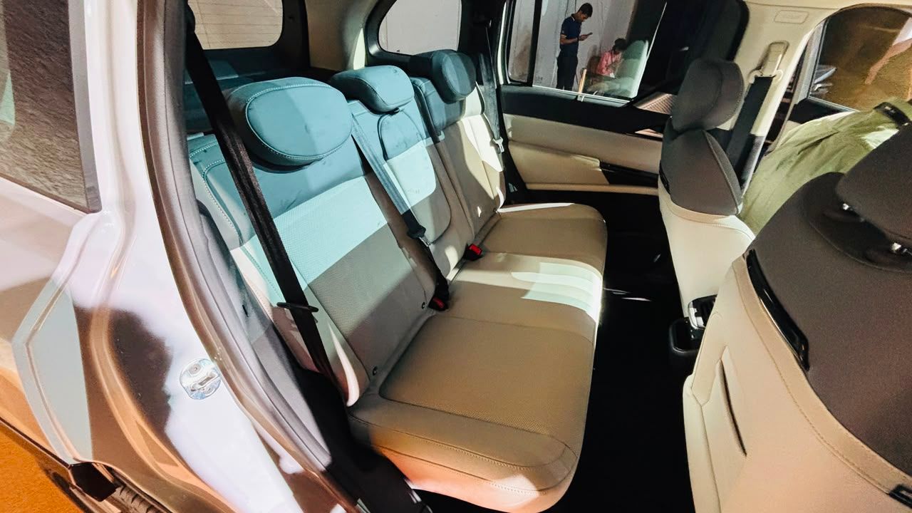 Tata Sierra EV Rear Seats