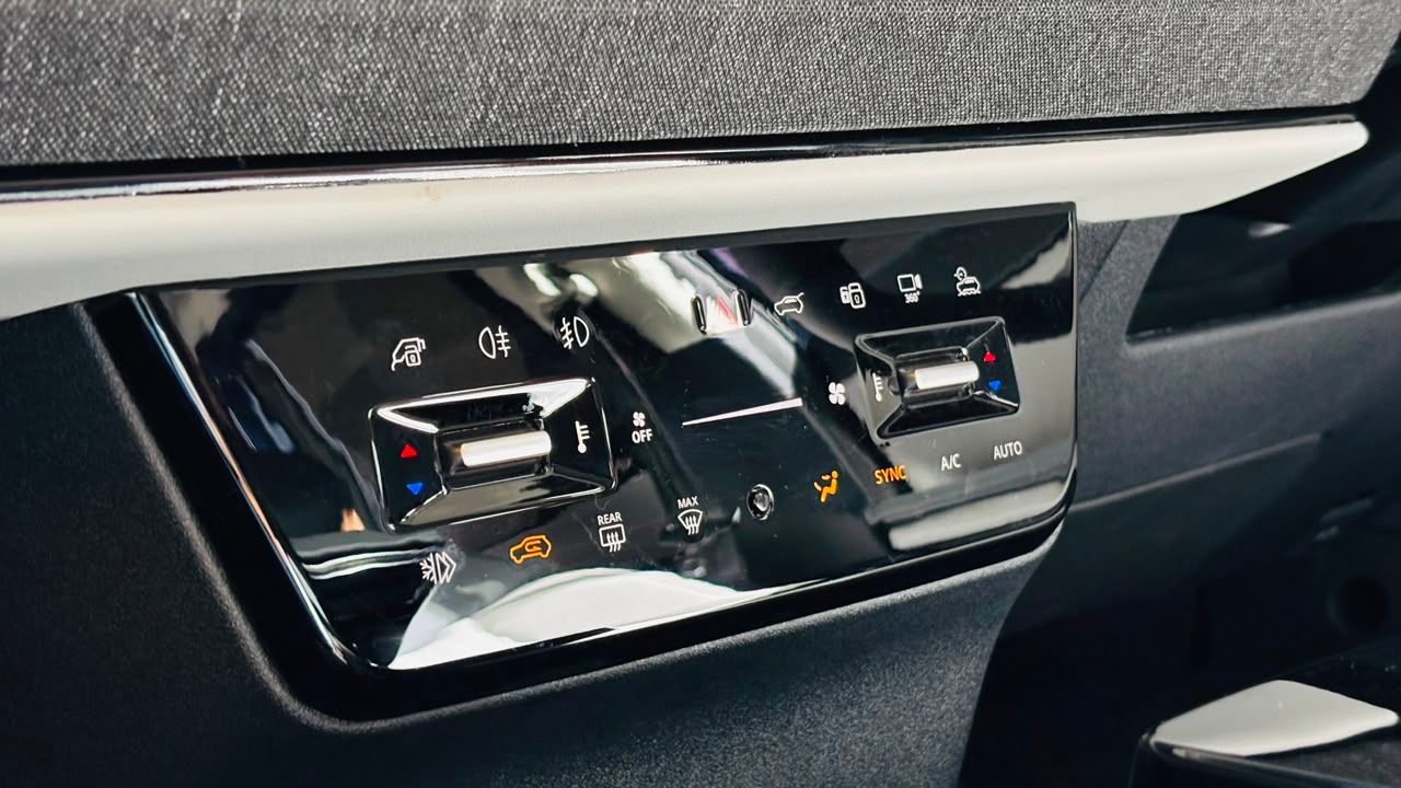 Tata Sierra EV Climate Control