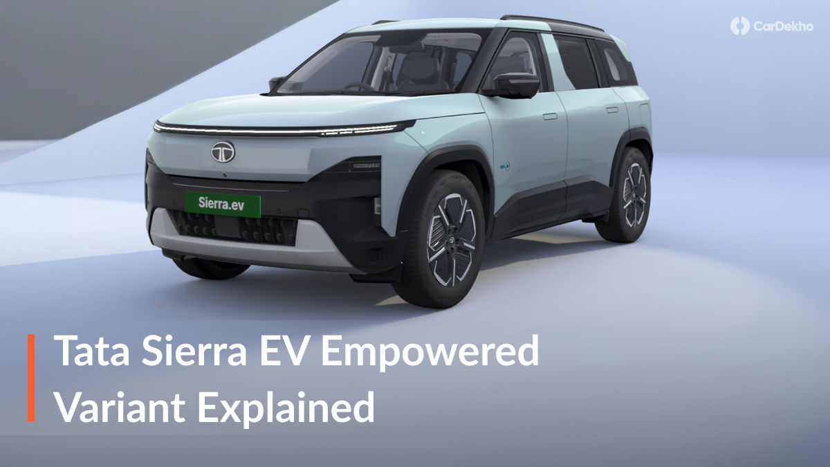 Tata Sierra EV Empowered