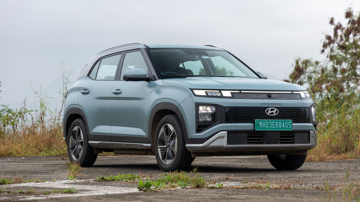 Hyundai Creta Electric Front Three Quarter