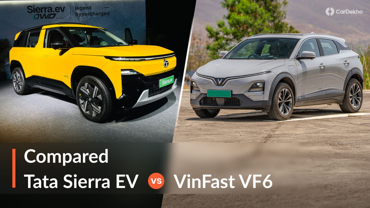 Tata Sierra EV vs VinFast VF6 Tata Sierra EV vs VinFast VF6