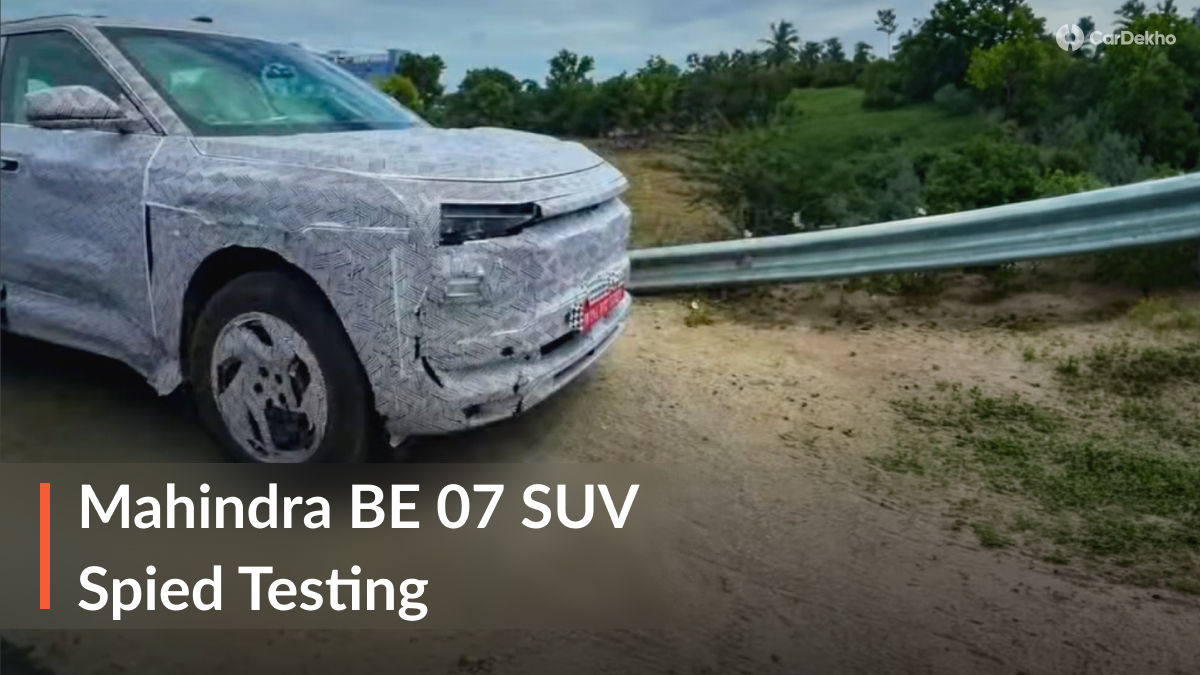 Mahindra BE 07 Spied Mahindra BE 07 Spied