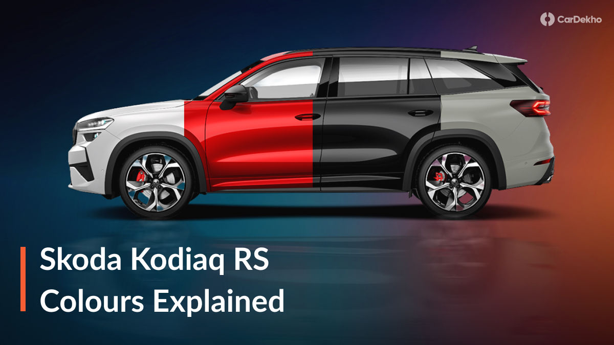 Skoda Kodiaq RS Colours