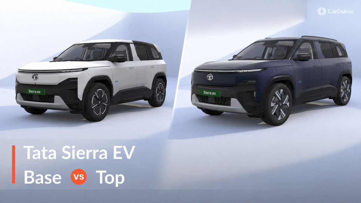 Sierra EV Base vs Top