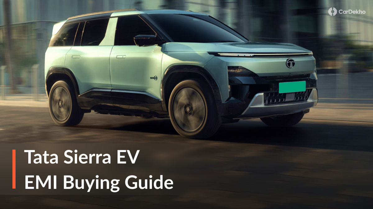 Tata Sierra EV Emi Guide