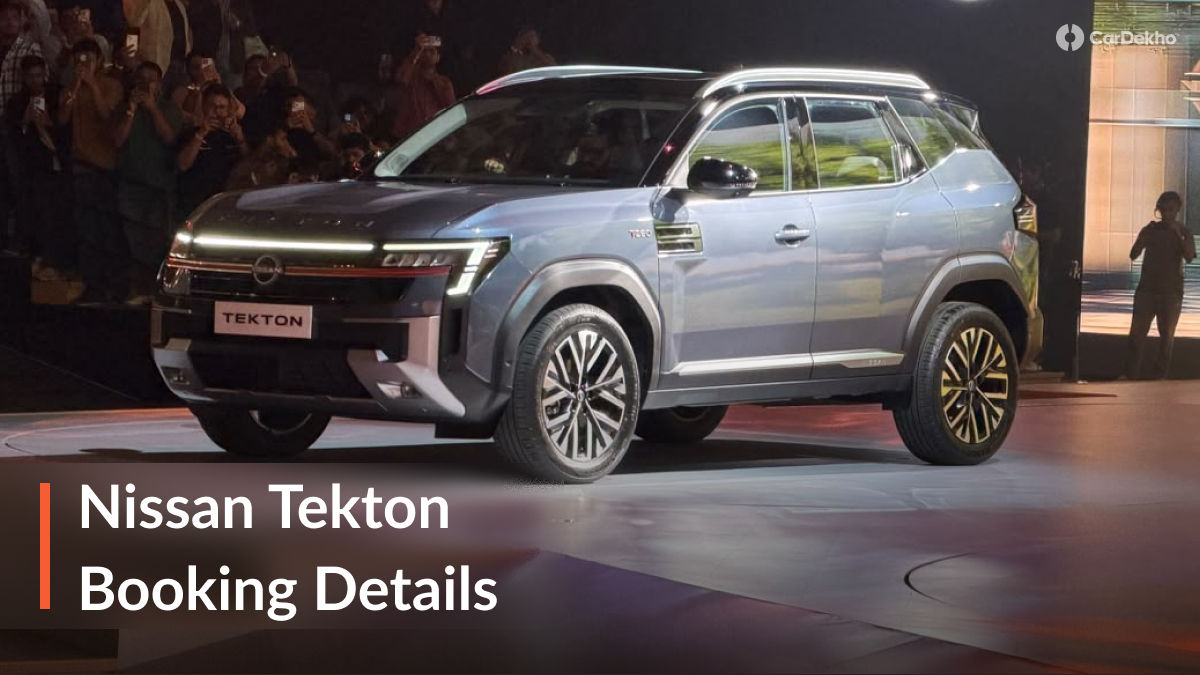 Nissan Tekton Booking Details