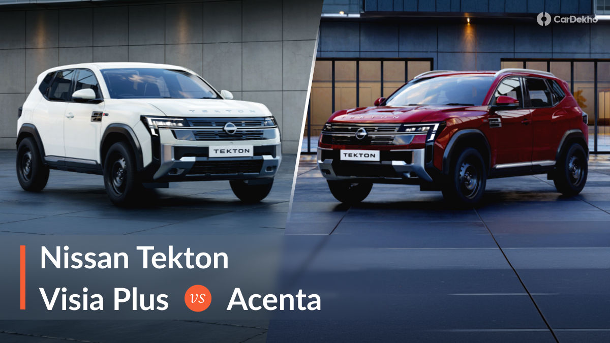 Nissan Tekton Visia Plus vs Acenta Nissan Tekton Visia Plus vs Acenta