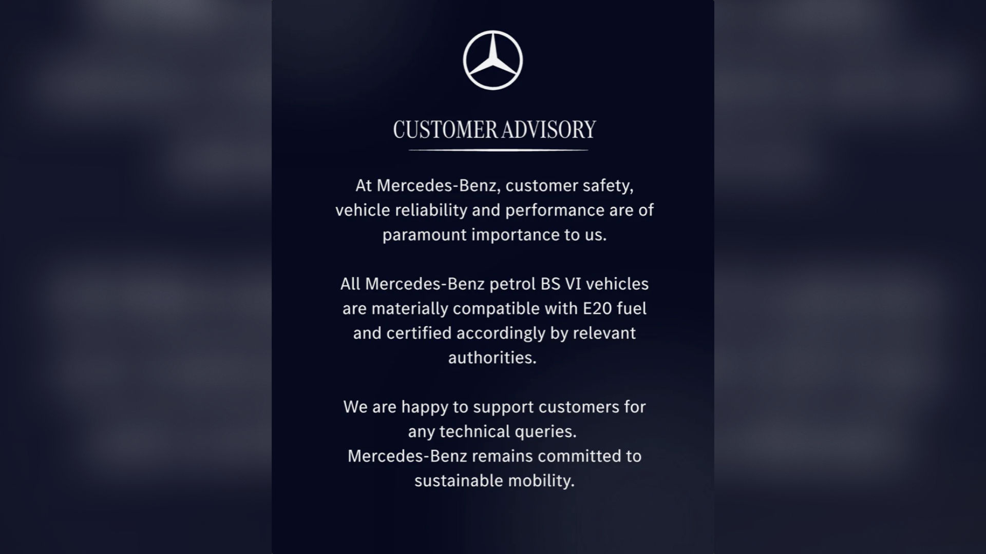 Mahindra E20 Statement Mahindra E20 Statement