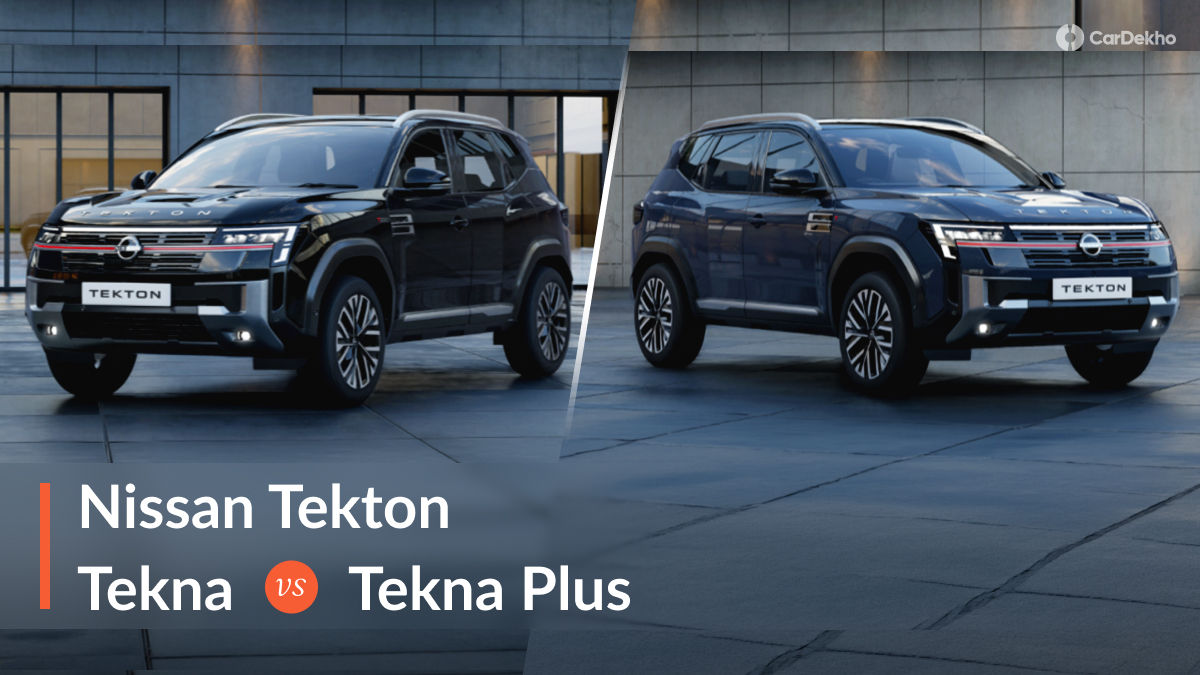 Nissan Tekton Tekna vs Tekna Plus
