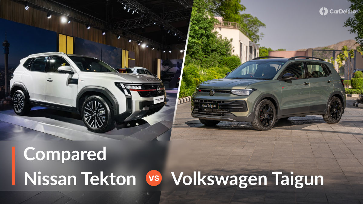 Nissan Tekton vs Volkswagen Taigun