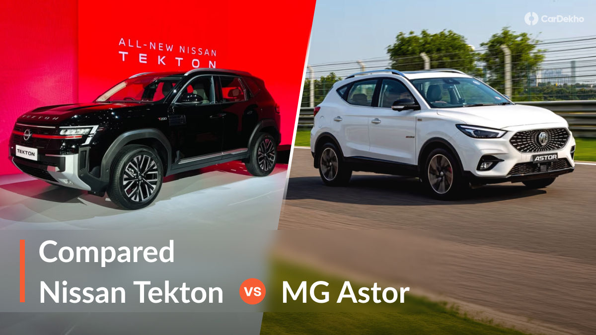 Nissan Tekton vs MG Astor