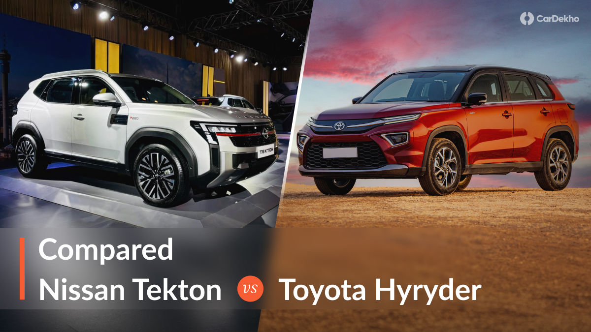 Nissan Tekton Vs Toyota Hyryder