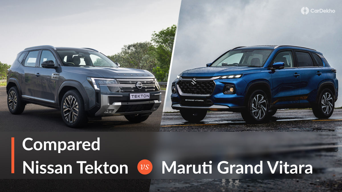 Nissan Tekton Vs Maruti Grand Vitara