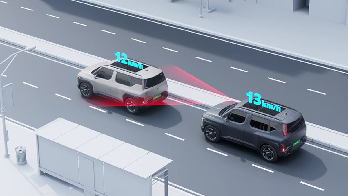 Kia Syros EV Adaptive Cruise Control